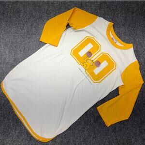 Vintage 1978 Garfield Brand’s Line Raglan Shirt Single Stitch Yellow